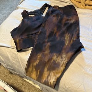 Woman’s active wear.